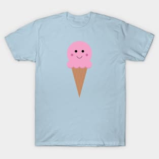 Pink Ice Cream Cone T-Shirt